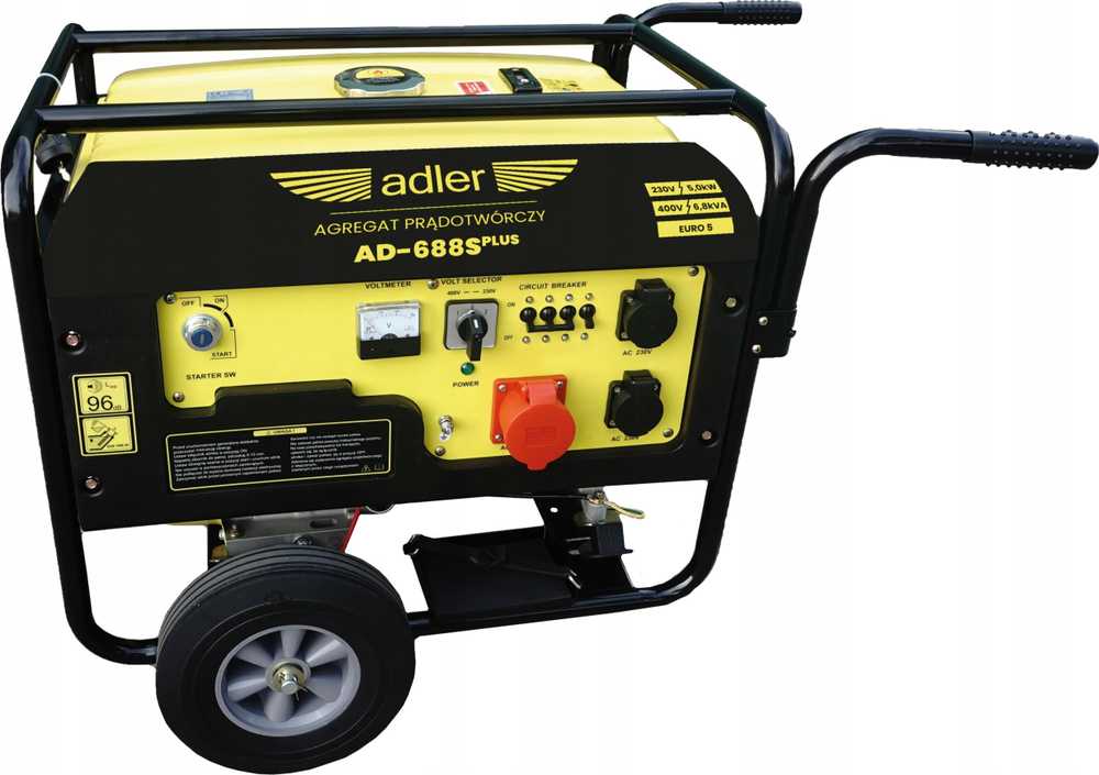 ADLER generatorius 6,8 kW AD-688Splus%%%%%%%