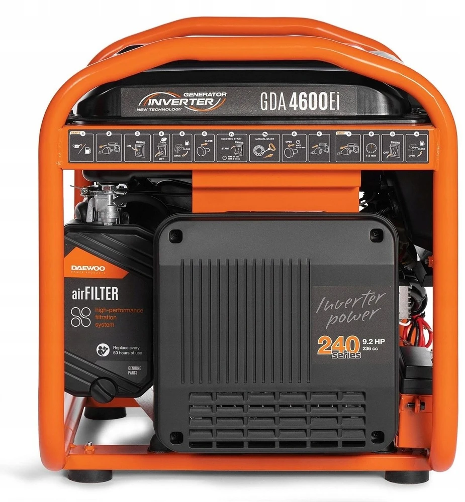 INVERTERINIS GENERATORIUS DAEWOO GDA 4600Ei 5.0kW