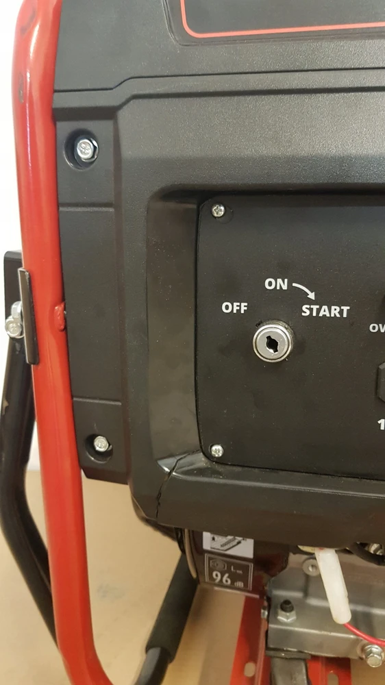 Agregat Einhell Einhell petrol generator TC-PG 65/E5, generator (red/juodas, 8.0 kW)