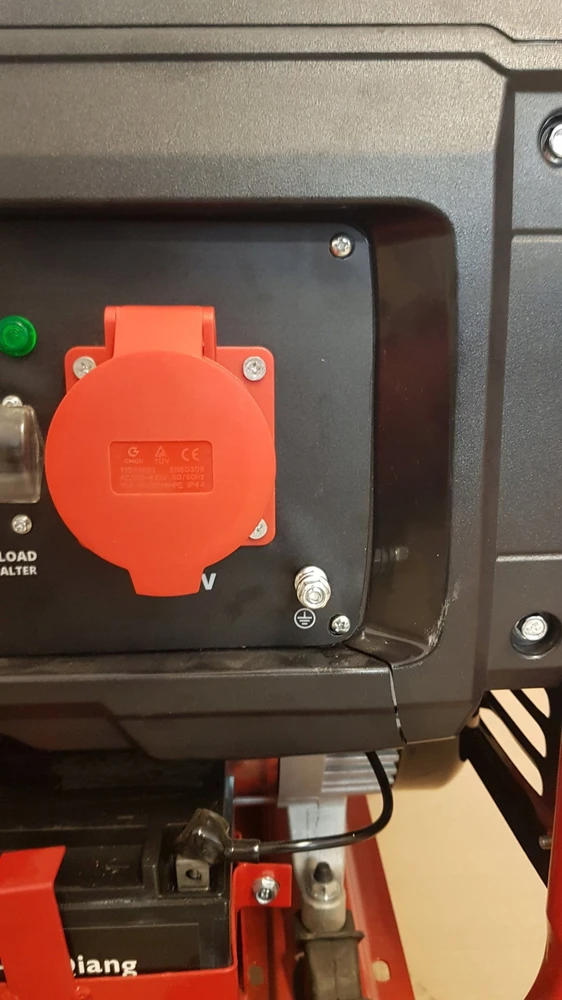 Agregat Einhell Einhell petrol generator TC-PG 65/E5, generator (red/juodas, 8.0 kW)