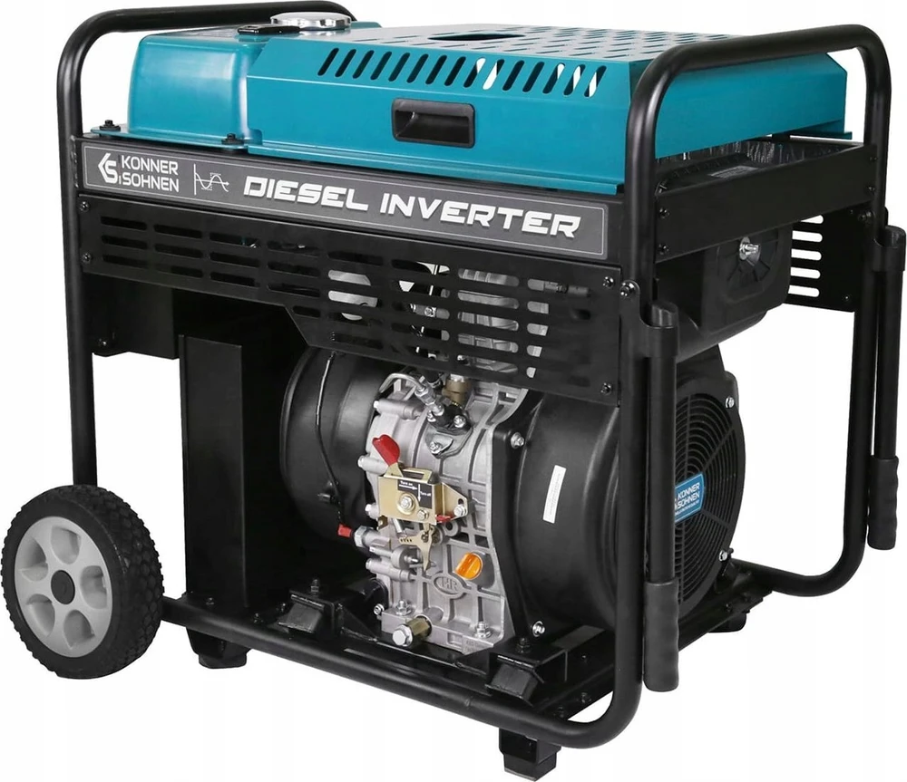 Konner & Sohnen Inverterinis dyzelinis generatorius KS 9500iDE ATSR 10 kW 230 V