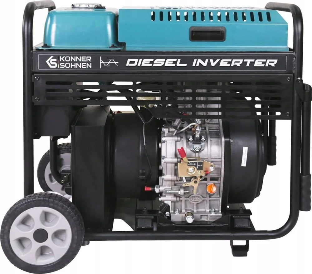 Konner & Sohnen Inverterinis dyzelinis generatorius KS 9500iDE ATSR 10 kW 230 V