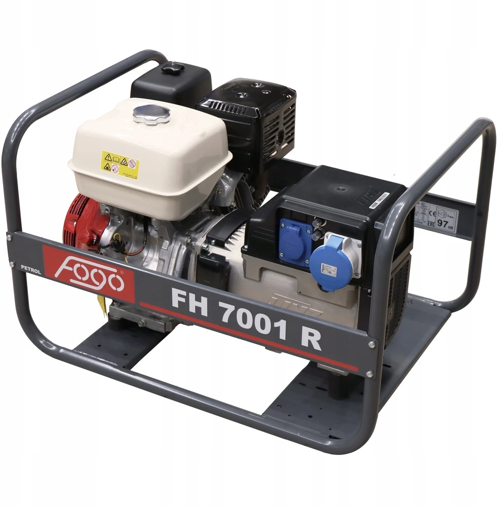 FH7001R 5600 W Honda GX 390 FOGO benzininis generatorius