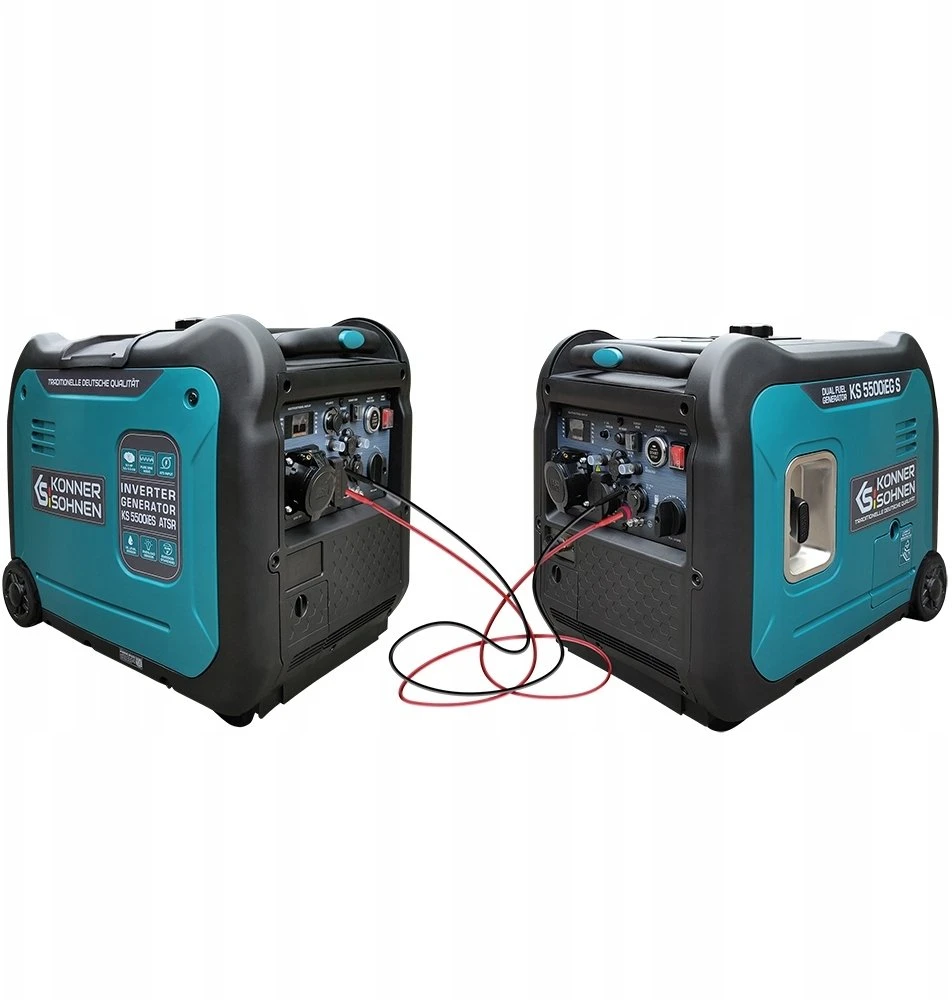 Konner & Sohnen inverterinis benzininis generatorius KS 5500iE S ATSR 5,0kW 230V