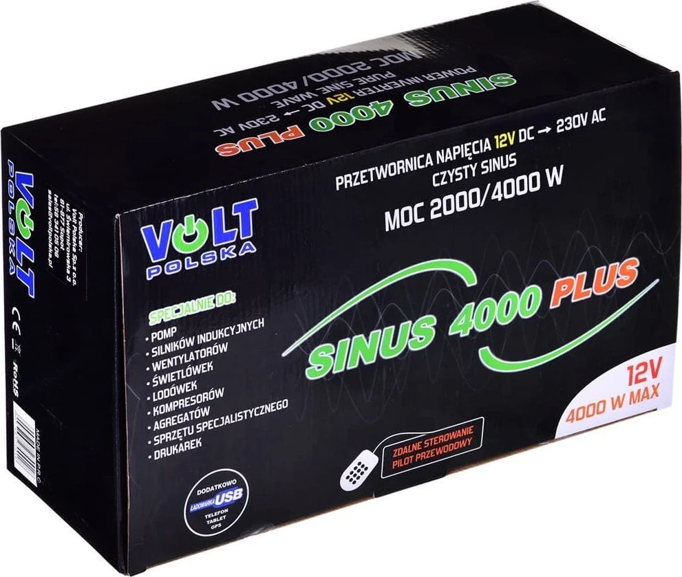 KEITIKLIO MODULIS SINUS-PLUS-4000-12/230V VOLT Polska