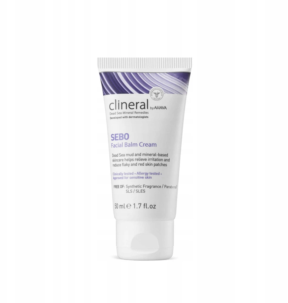 CLINERAL by Ahava Sebo veido kremas, 50 ml