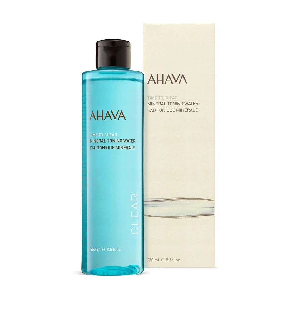 AHAVA Time To Clear Mineral Toning Vanduo mineralinis tonizuojantis vanduo, 250 ml