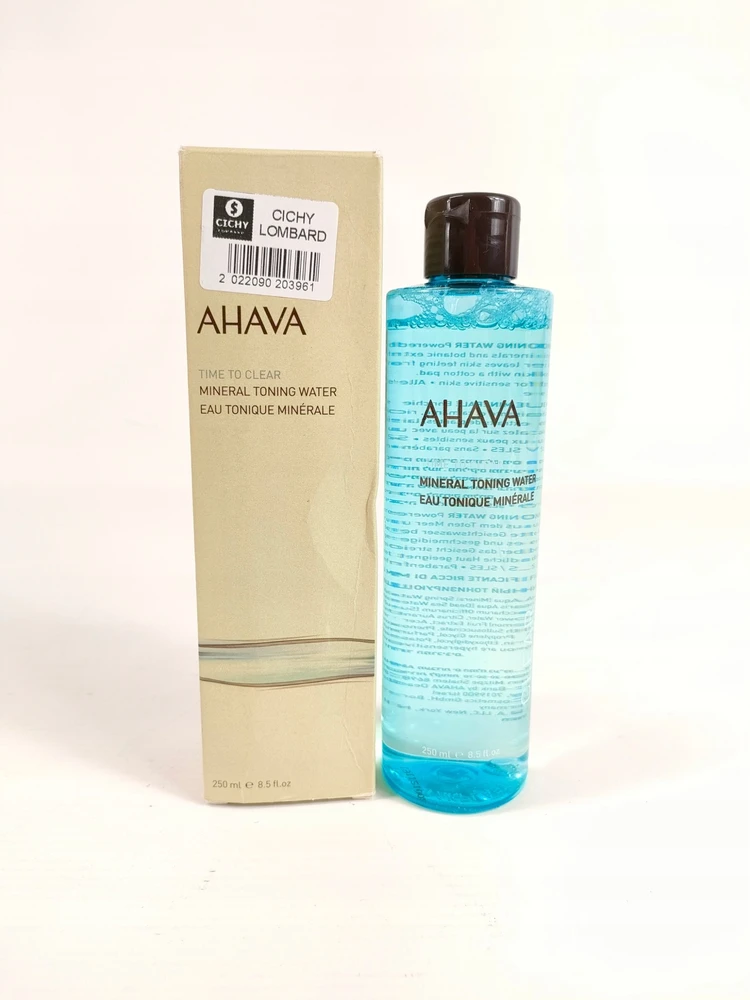 AHAVA Time To Clear Mineral Toning Vanduo mineralinis tonizuojantis vanduo, 250 ml