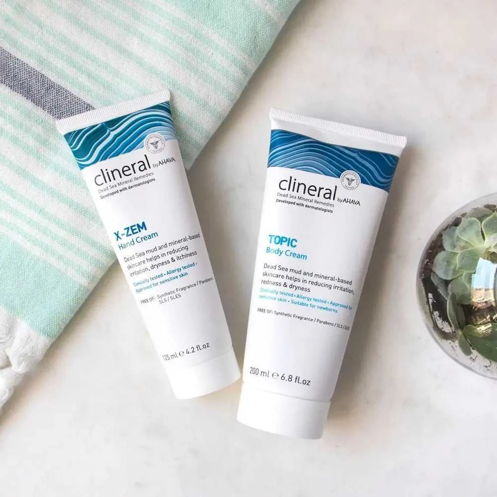 Ahava clineral x-zem rankų kremas 125 ml