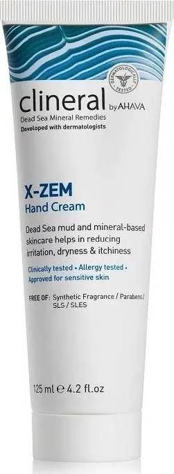 Ahava clineral x-zem rankų kremas 125 ml