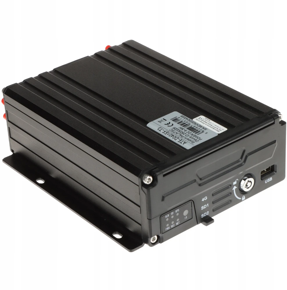 Carruzzo AHD MOBILUSIS REGISTRATORIUS ATE-D0401EF-T3 4 KANALŲ AUTONETAS