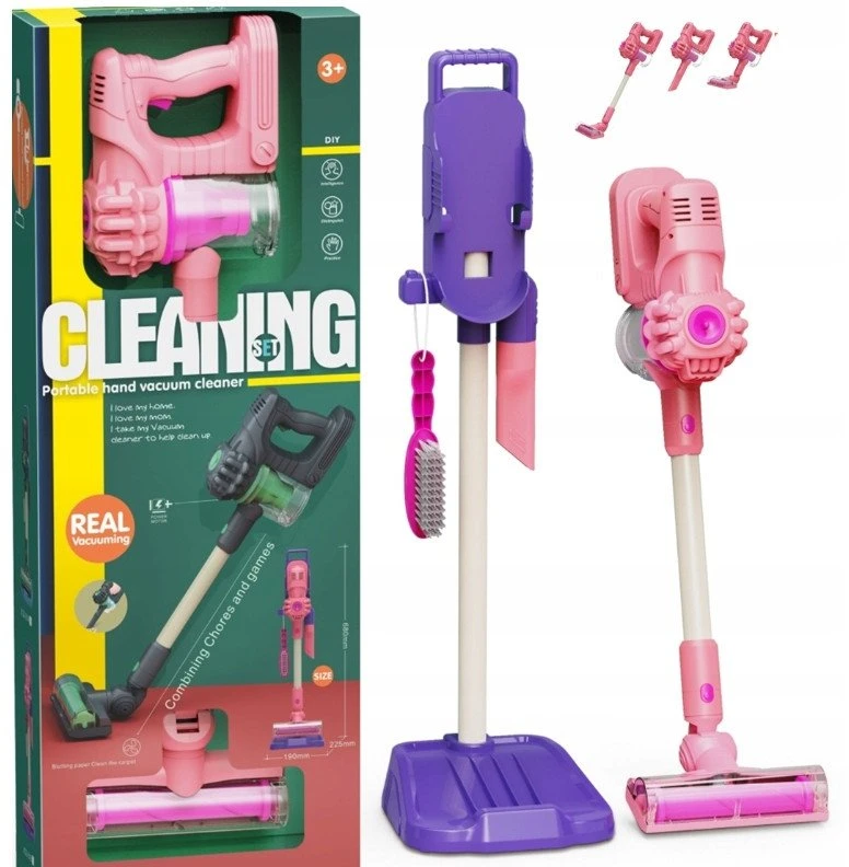 AIG Vertikalus dulkių siurblys vaikams, violeto