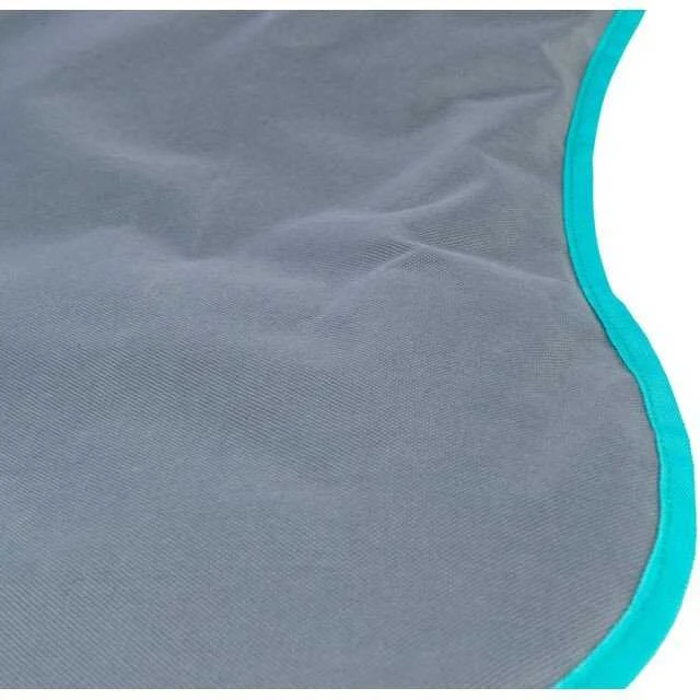 AIO FACTORY Guolis kempingowe, šuniui, ciemnoszare/petrol, 88 � 32 � 88 cm, sk�adane