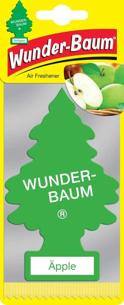 Automobilių oro gaiviklis Wunder-Baum Žalias Apple