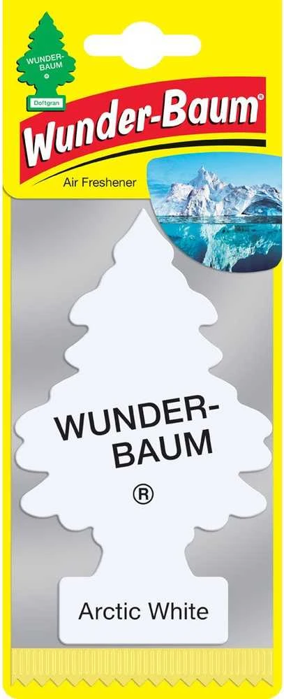 Automobilių oro gaiviklis Wunder-Baum Arctic Baltas
