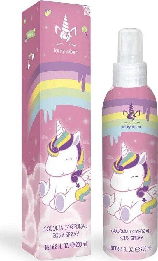 Disney Kūno Purškiklis Eau my Unicorn (200 ml)