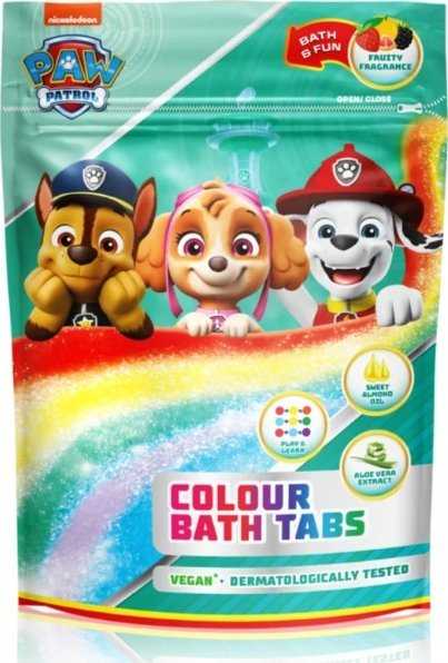 Spin Master PAW PATROL Vonios dažai, 9 x 16 g