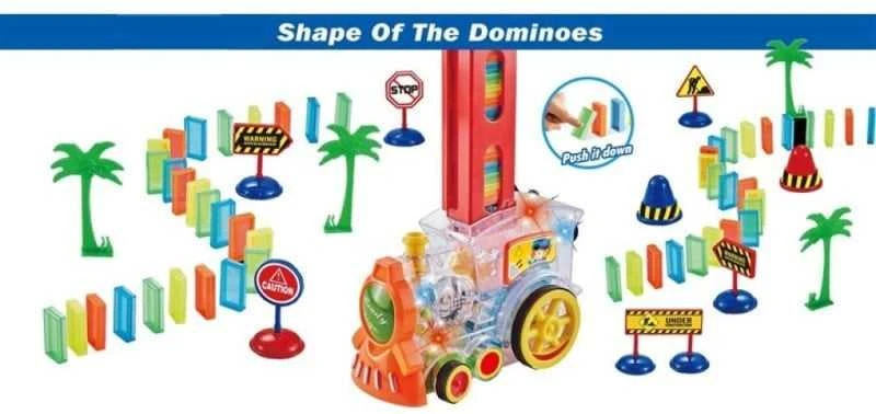 None Nežinomas Edukacinis žaislas Domino Train MX0427071