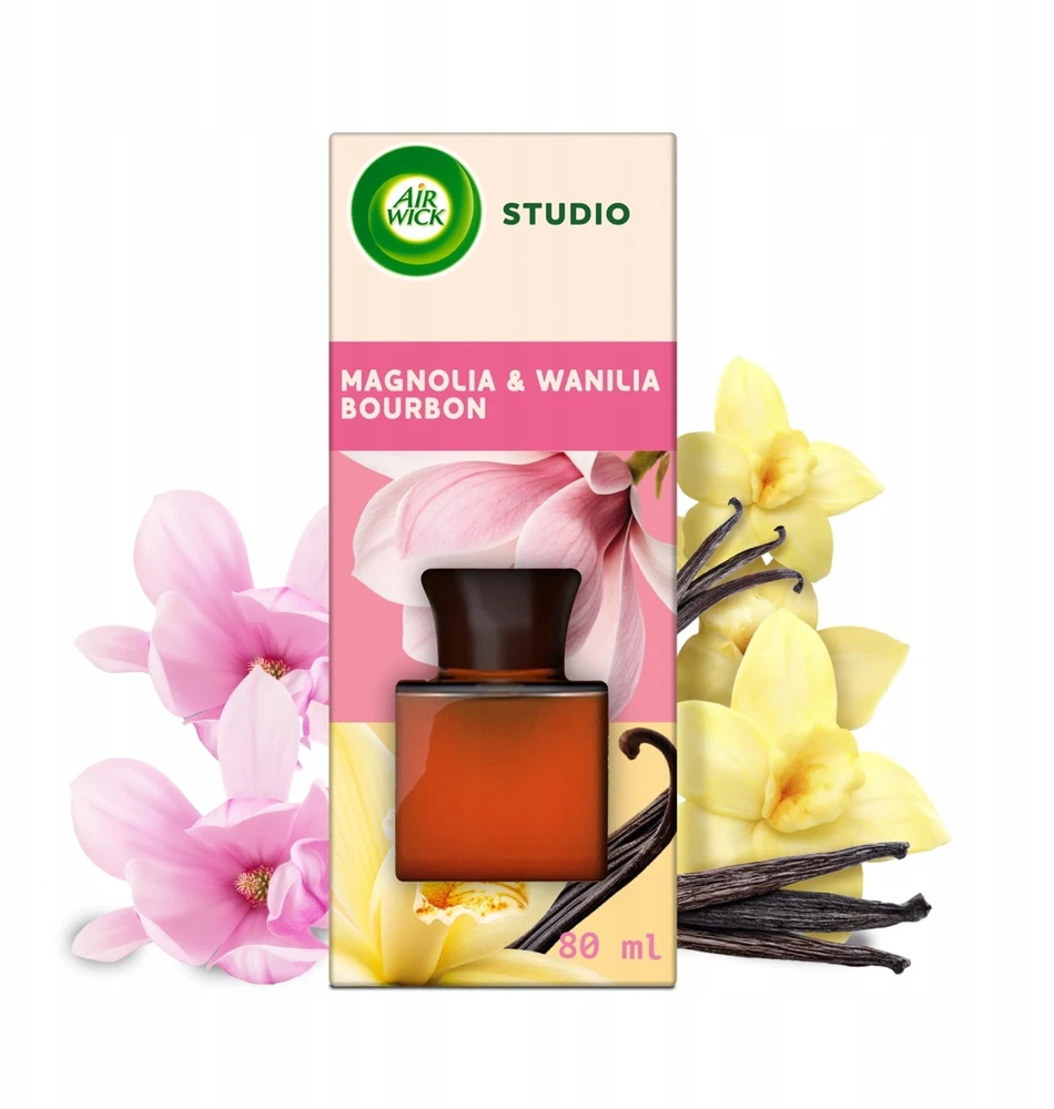 Air Wick Kvapų lazdelės Studio Magnolija ir vanilė burbonas/Magnolija ir burbono vanilė 80 ml
