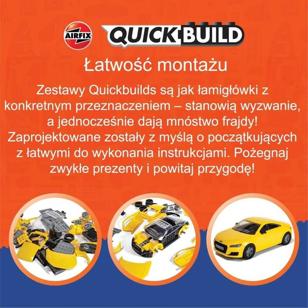 Airfix QUICKBUILD Apache sraigtasparnis – surenkamas be klijų (J6004)