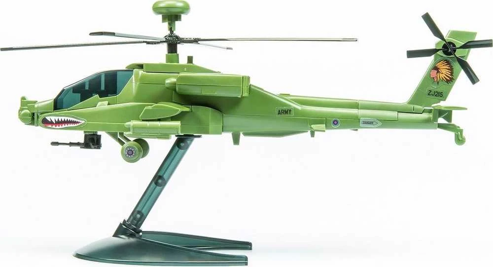 Airfix QUICKBUILD Apache sraigtasparnis – surenkamas be klijų (J6004)