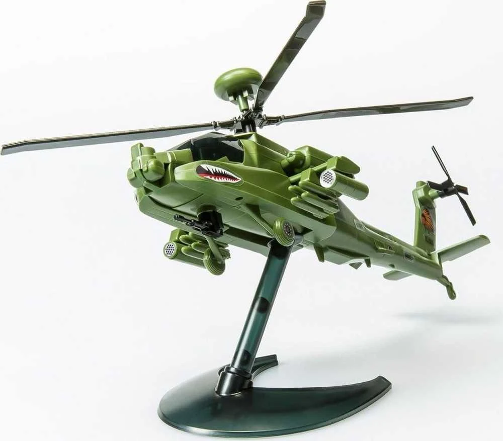 Airfix QUICKBUILD Apache sraigtasparnis – surenkamas be klijų (J6004)
