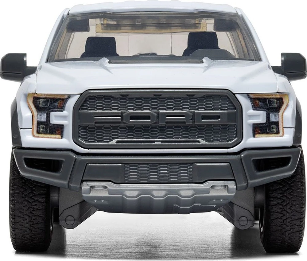 Airfix QUICKBUILD Ford F-150 Raptor pilkas – be klijų konstruktorius (J6053)