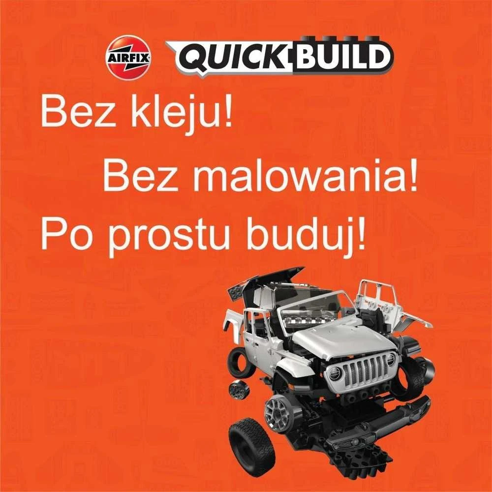 Airfix QUICKBUILD Jeep Gladiator (JT) Overland – surenkamas be klijų, 44 d.