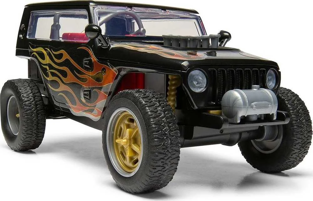 Airfix QUICKBUILD Jeep Quicksand – surenkamas modelis be klijų