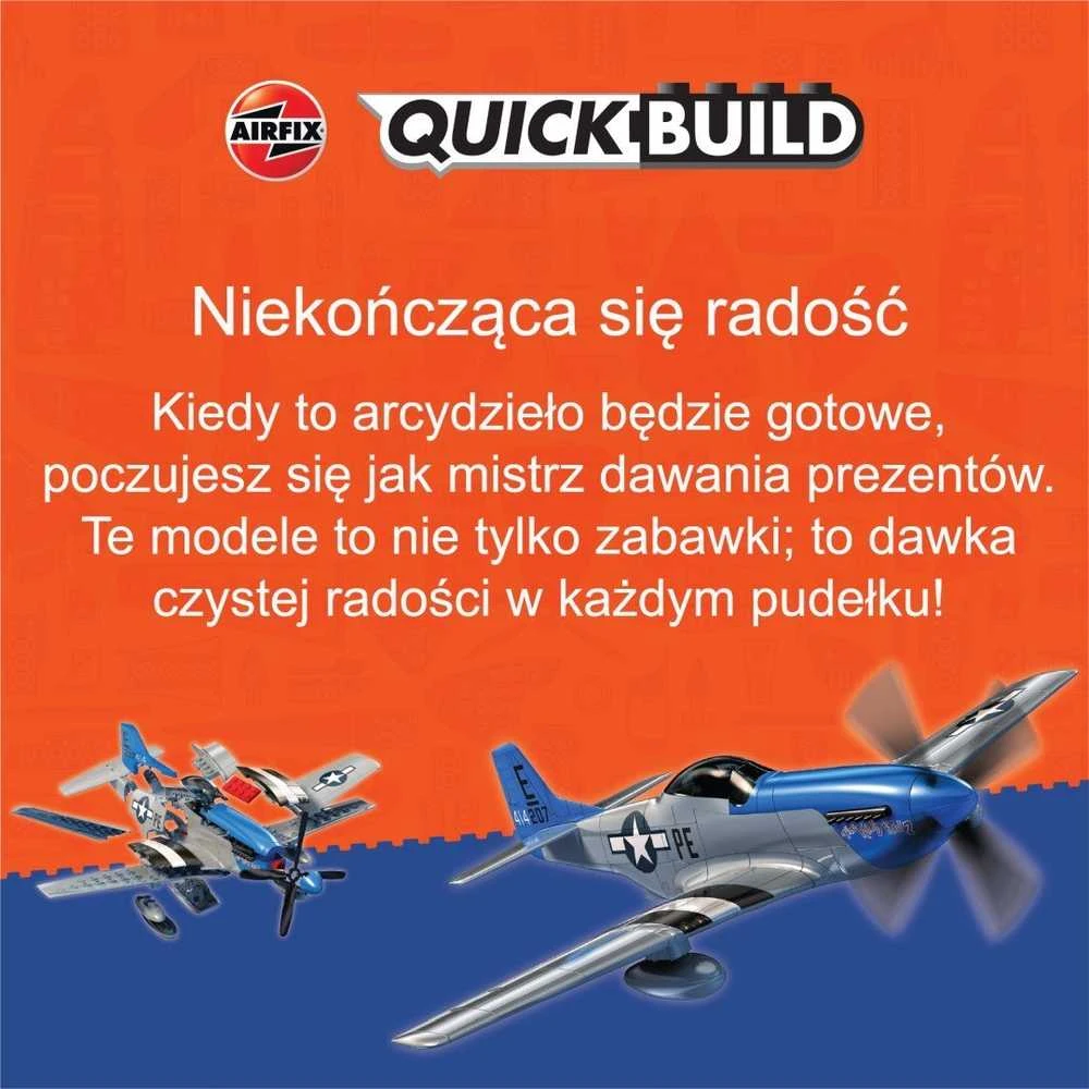 Airfix QUICKBUILD Lamborghini Huracan EVO konstruktorius be klijų J6058