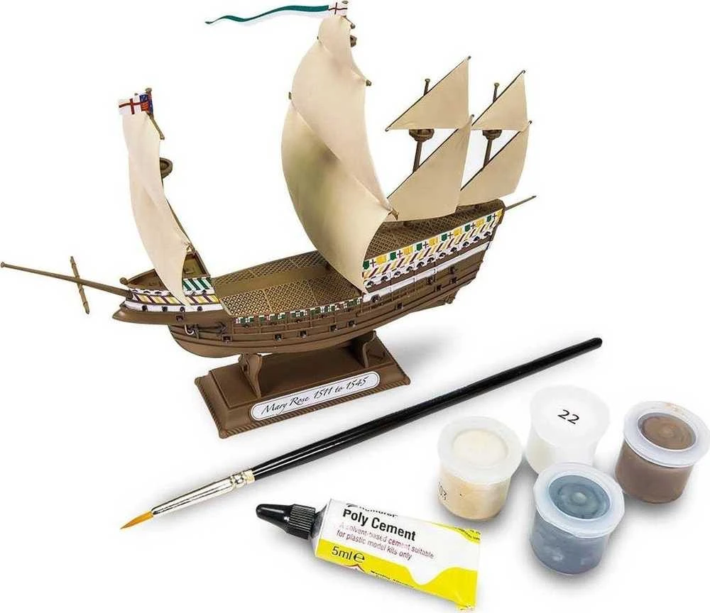 Airfix Laivas „Mary Rose“ plastikinis modelis dovanų rinkinys 1/400