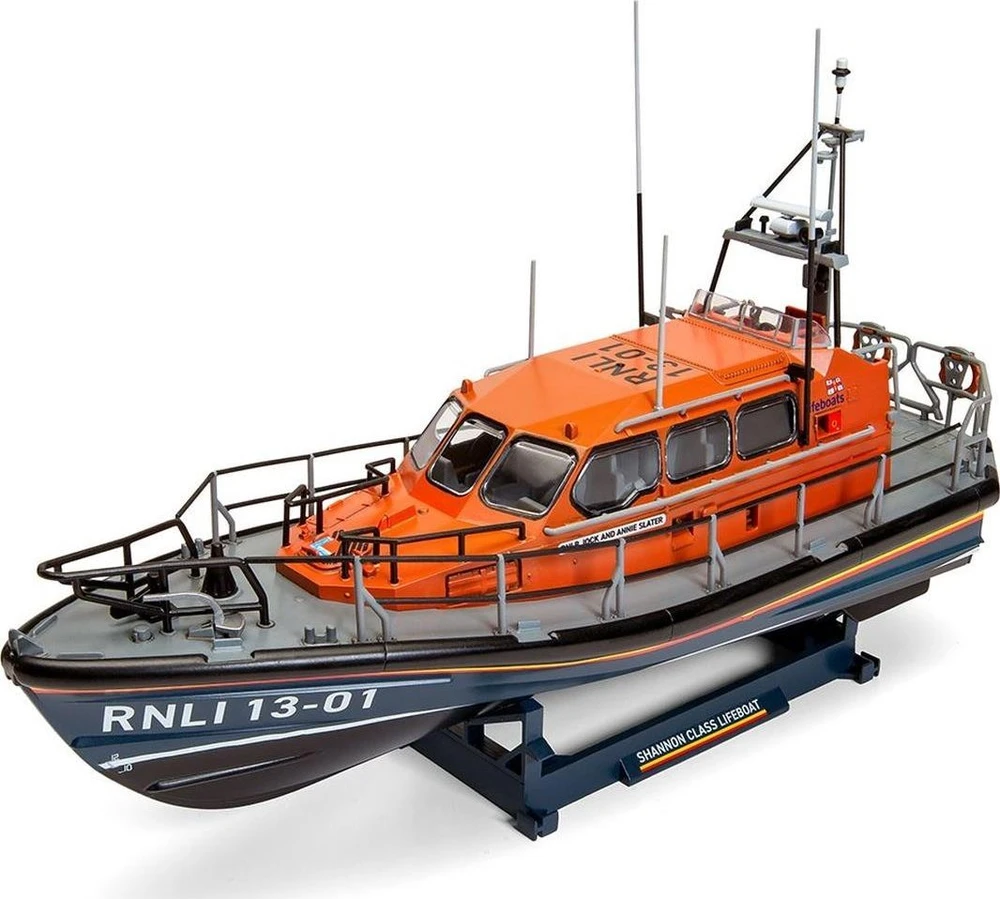 Airfix RNLI Shannon gelbėjimo laivas 1/72 dovanų rinkinys A55015