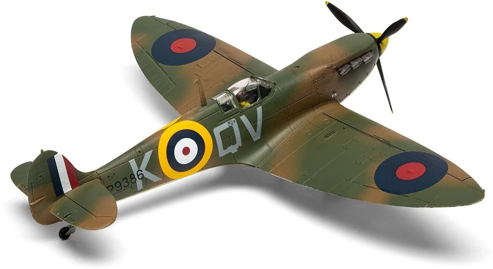 Airfix Supermarine Spitfire Mk.Ia 1/72 plastikinis lėktuvo modelis
