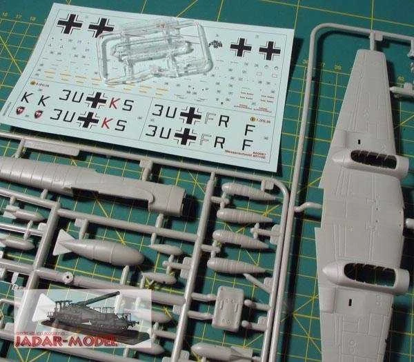 Airfix Messerschmitt Bf 110E/E-2 TROP 1:72 plastikinis modelis