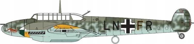 Airfix Messerschmitt Bf 110E/E-2 TROP 1:72 plastikinis modelis