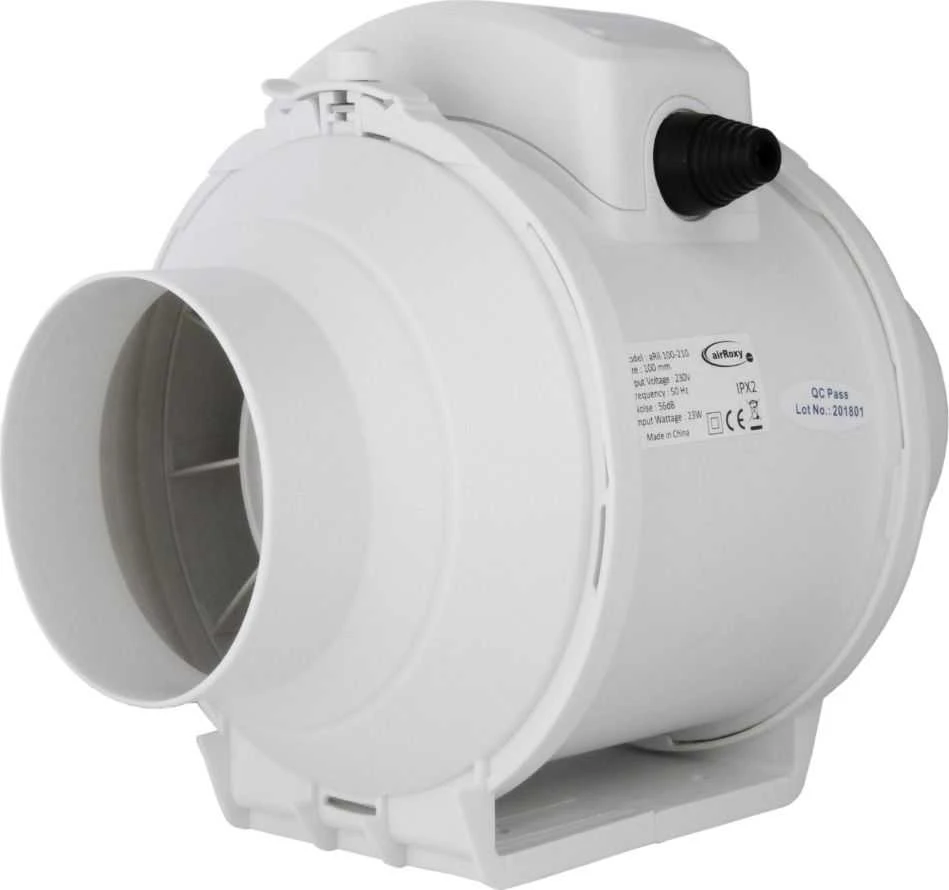 airRoxy aRil 100-210mm ortakinis ventiliatorius