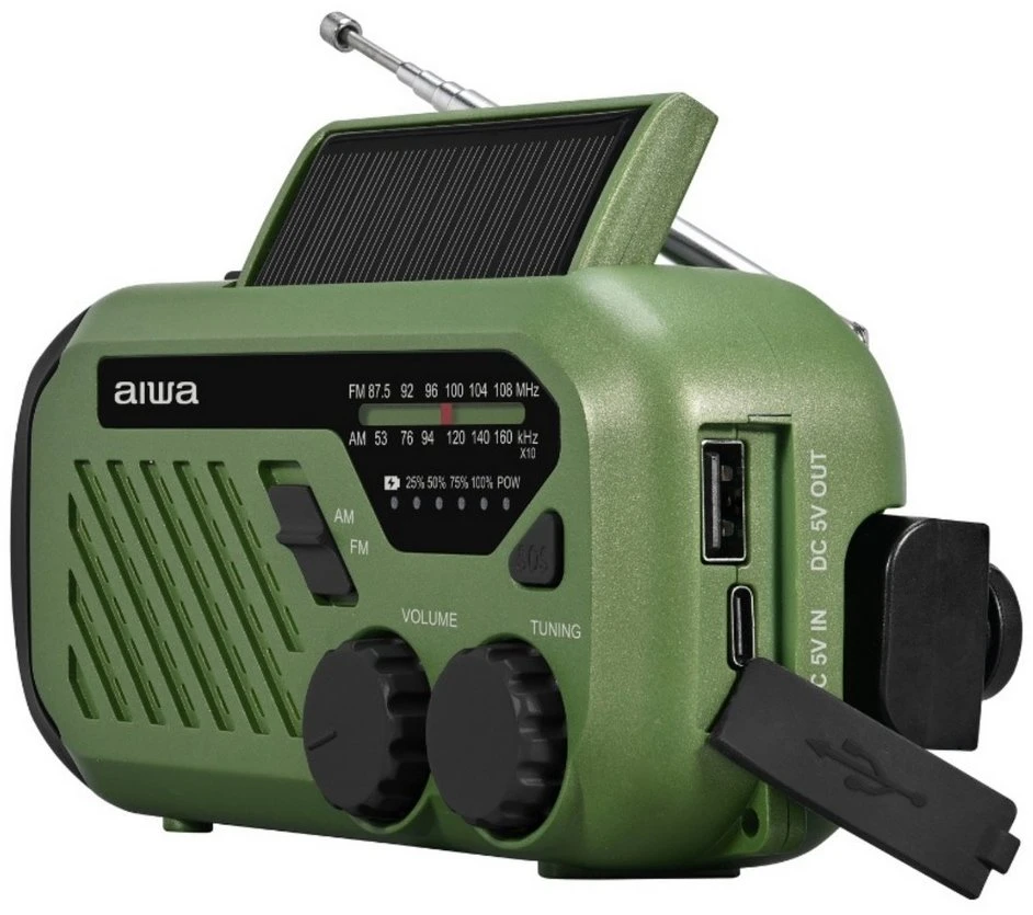 AIWA Avarinis radijas R-99EM viskas viename