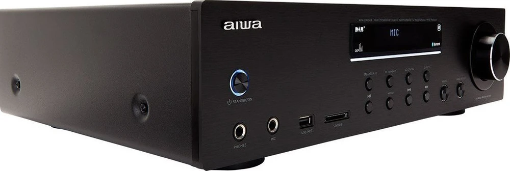 Aiwa AV imtuvas stereo AIWA AMR-200DAB Bluetooth su DAB+/FM (AMR-200DAB)
