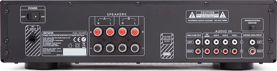 Aiwa AMU-120BTBK stiprintuvas