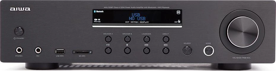 Aiwa AMU-120BTBK stiprintuvas