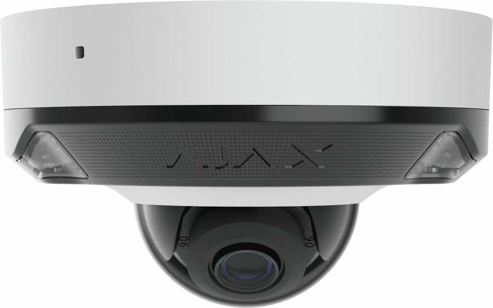 Ajax Systems Ajax HL kamera - kupolinė (stiklinė) DomeCam Mini (5 Mp/4 mm) (8EU) - balta