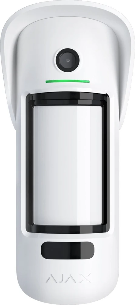 Detektorius Ajax MotionCam Outdoor PhOD, Baltos spalvos