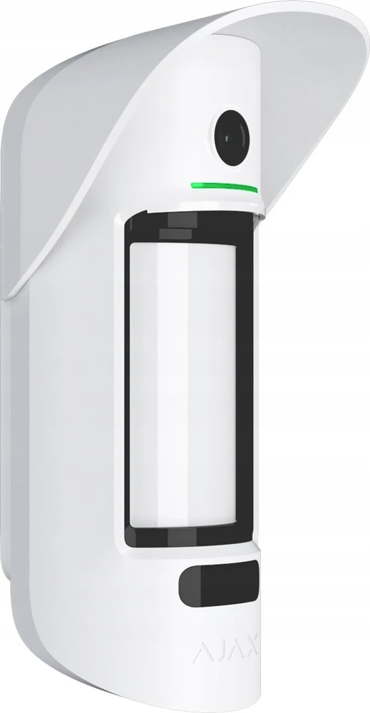 Detektorius Ajax MotionCam Outdoor PhOD, Baltos spalvos