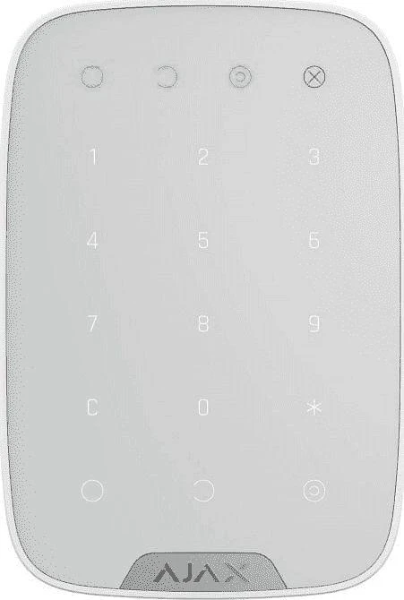 Ajax KeyPad belaidė valdyma klaviatūra (balta)