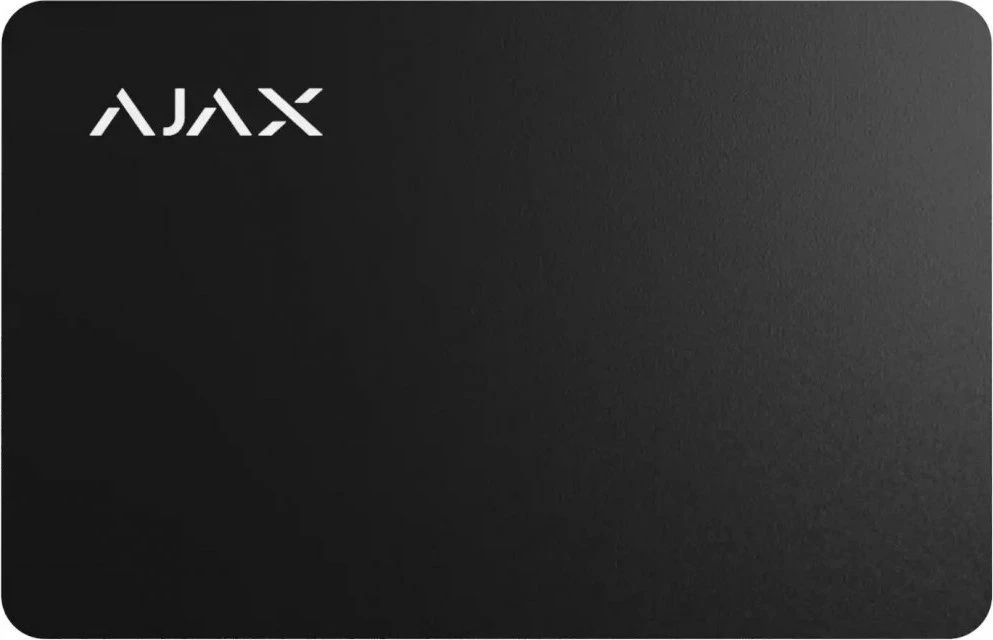 Ajax Pass RFID kortelė juoda