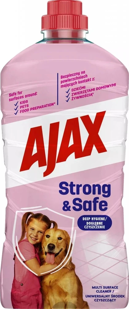 Universali valymo priemonė AJAX Strong & Safe, 1000ml