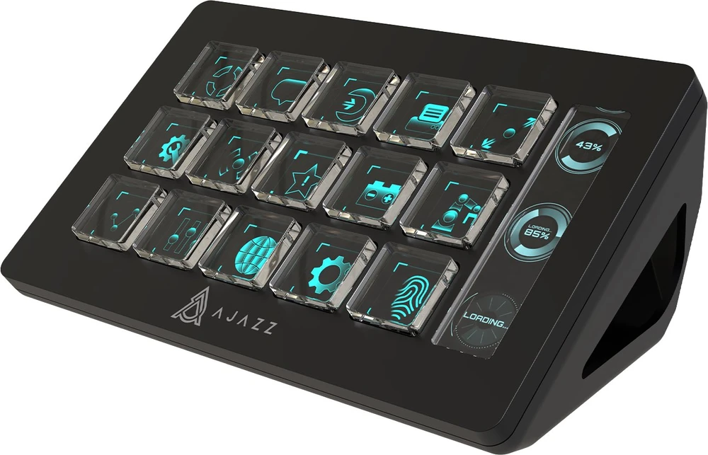 „Ajazz Ajazz AKP153E“ USB juodas srautinio perdavimo valdiklis