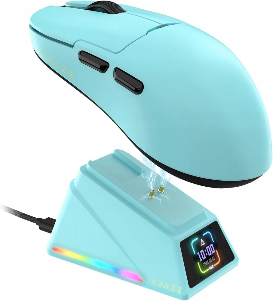 „Ajazz AJ159 APEX 3950-8K“ belaidė pelė su prijungimo stotele