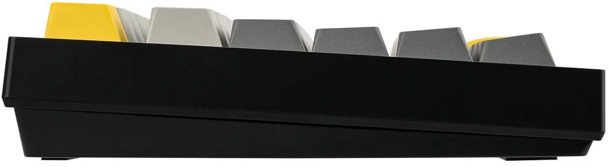 Klaviatūra Ajazz Juodas pilkas Gelton RGB AK820 Pro Flying Fish Switch belaidis mechaninis klaviatūros jungiklis