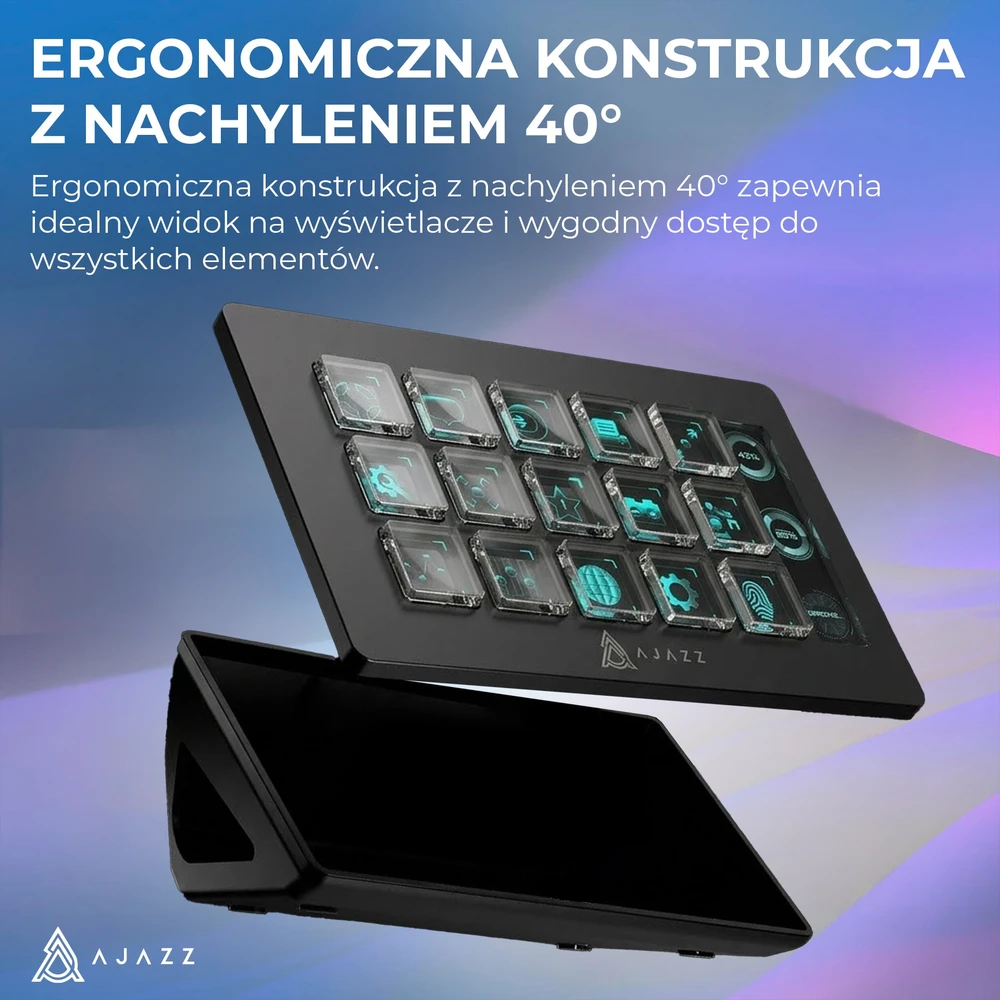 „Ajazz Ajazz AKP153E“ USB juodas srautinio perdavimo valdiklis